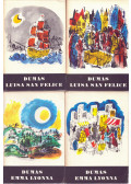 Alexandre Dumas - 2 Alexandre Dumas mű (4 kötetben): Luisa San Feice I-II. - Emma Lyonna I-II.
