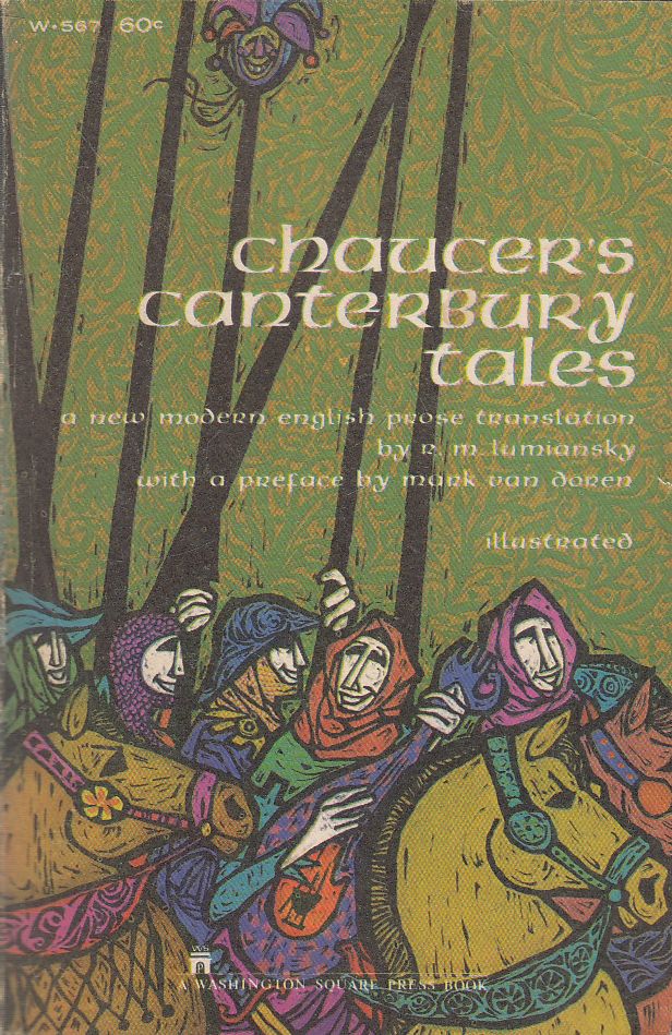Chaucer, Geoffrey - Canterbury Tales Chaucer, Geoffrey - Canterbury Tales, New York 1961 antikvár könyv