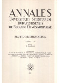 Császár Ákos - Annales Universitatis Scientiarum Budapestiensis de Rolando Eötvös nominatae Sectio Mathematica Tomus XXXIII.