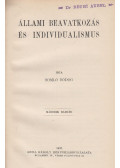 Somló Bódog - Állami beavatkozás és individualizmus