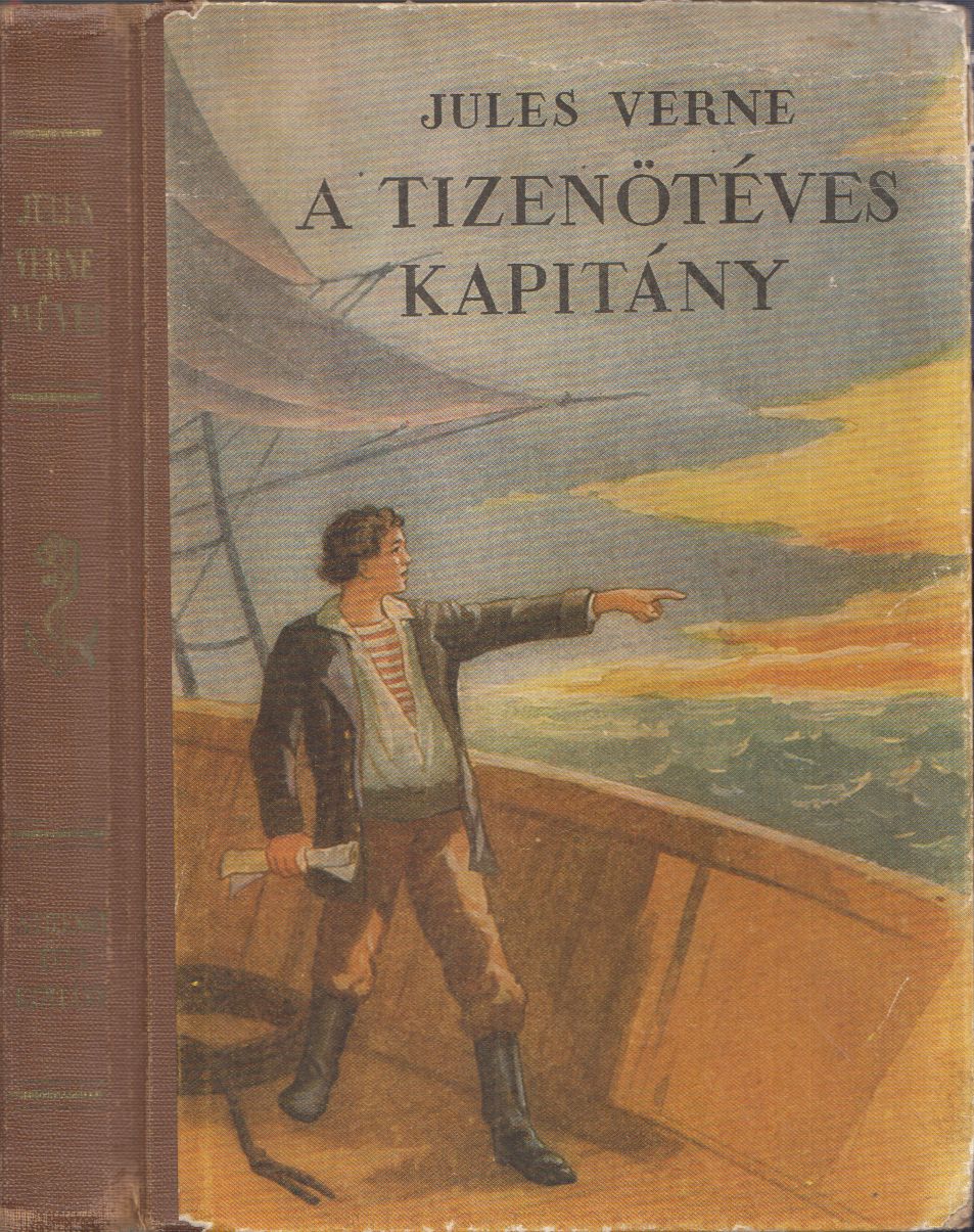 Jules Verne - A tizenötéves kapitány Jules Verne - A tizenötéves kapitány, Budapest 1960 antikvár könyv