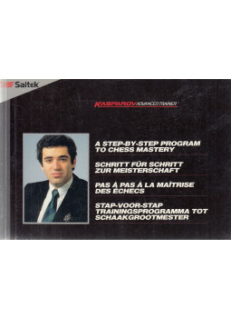 Garri Kaszparov - Kasparov Advanced Trainer: A Step-by-Step Program to Chess Mastery Garri Kaszparov - Kasparov Advanced Trainer: A Step-by-Step Program to Chess Mastery, Zürich-London-Hong Kong-Los Angeles 1990 antikvár könyv