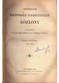 Waldapfel János (szerk.),Székely István - Országos Középiskolai Tanáregyesületi közlönyv XXXIX. évfolyam 1905-1906.