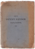 Rexa Dezső - Lapok Petőfi Sándor naplójából (számozott)