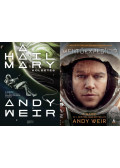 Andy Weir - 2 db Andy Weir sci-fi regény: A ​Hail Mary-küldetés + A ​marsi