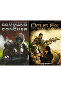 James Swallow,Keith R. A. DeCandido - 2 db videójáték könyvadaptáció: Command ​& Conquer: Tiberium Wars + Deus ​Ex: Ikarosz-hatás