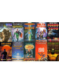 Poul Andersen,Loacher, Aaron F.,Kelly, James Patrick,Tristan de Luca,Merritt, Abraham,George Philip Wells,Green, W. Hamilton,Cross, Jonathan,Shatner, William,Morland, Keith - 10 db sci-fi regény: Szupernóva + Camelot ​2020 + Delta ​kutatás + A ​Holdtó + Forró ​2000 + Inferno ​– Az Armageddon elmarad + Kvartett + Mars ​1910 + Ha ​elvakít a nap + Időjárőr