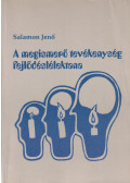 Salamon Jenő - A megismerő tevékenység fejlődéslélektana