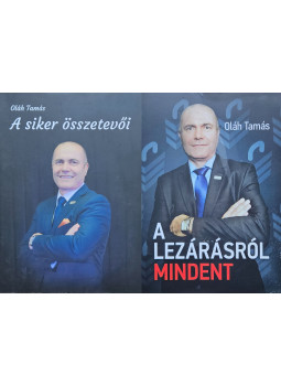 Oláh Tamás - 2 db Oláh Tamás üzleti könyv: A siker összetevői + A lezárásról mindent, null 2017 antikvár könyv