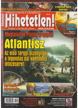 Szűcs Róbert - Hihetetlen! magazin 2015. november 169. szám, Üröm 2015 antikvár könyv