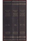 Dr. Magyary-Kossa Gyula - Magyar orvosi emlékek I-V. (reprint, 3 kötetben)
