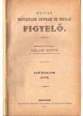 Czelder Márton - Magyar Protestáns egyházi és iskolai figyelő I. évfolyam