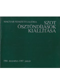 Tasnádi Attila - SZOT ösztöndíjasok kiállítása