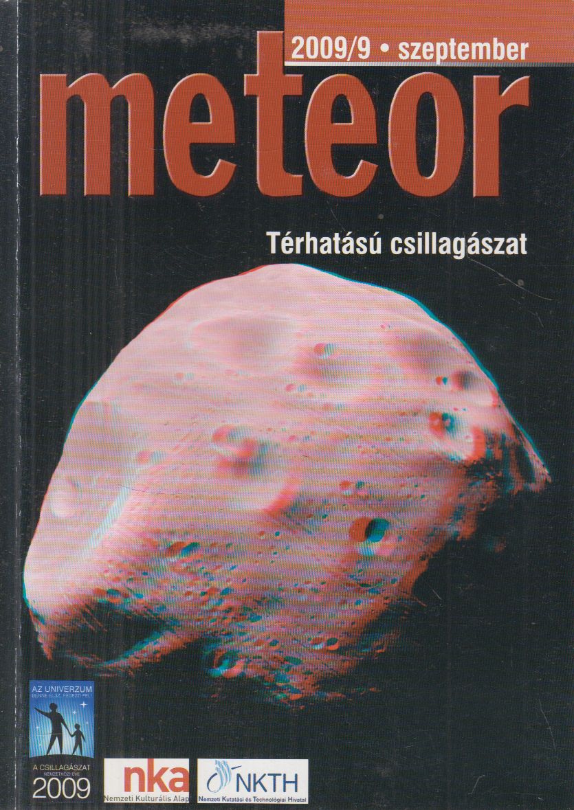 Mizser Attila - Meteor 2009/9. szeptember Mizser Attila - Meteor 2009/9. szeptember, Budapest 2009 antikvár könyv