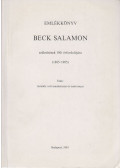Németh János (szerk.),Vékás Lajos (szerk.) - Emlékkönyv Beck Salamon születésének 100. évfordulójára (1885-1985)