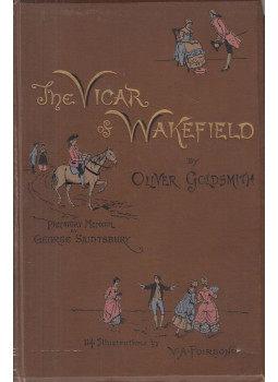 Oliver Goldsmith - The Vicar of Wakefield Oliver Goldsmith - The Vicar of Wakefield, London 1886 antikvár könyv