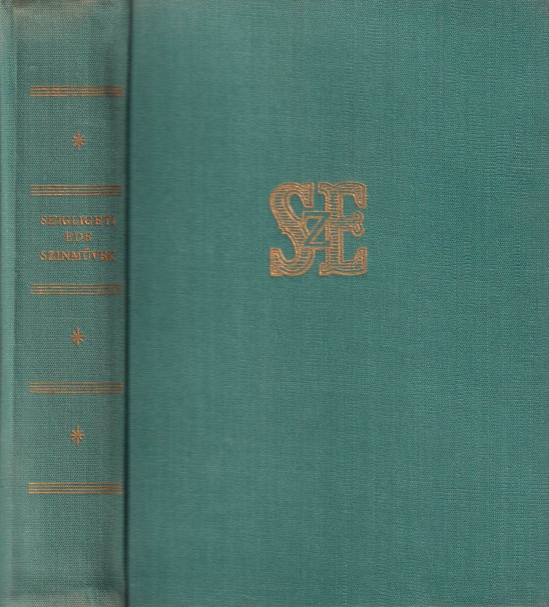 Szigligeti Ede - Színművek Szigligeti Ede - Színművek, Budapest 1960 antikvár könyv