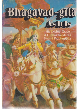 A. C. Bhaktivedanta Swami Prabhupáda - Bhagavad-gita As It Is A. C. Bhaktivedanta Swami Prabhupáda - Bhagavad-gita As It Is, New York - London 1974 antikvár könyv