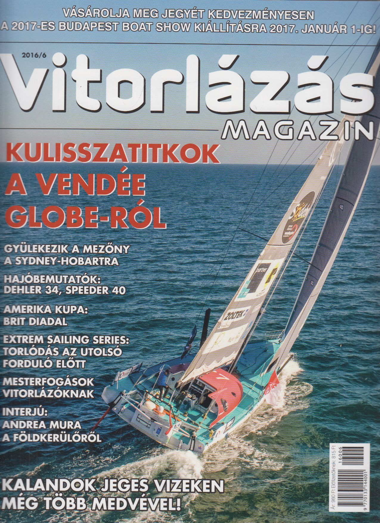 Lénárt Attila - Vitorlázás Magazin 2016/6.