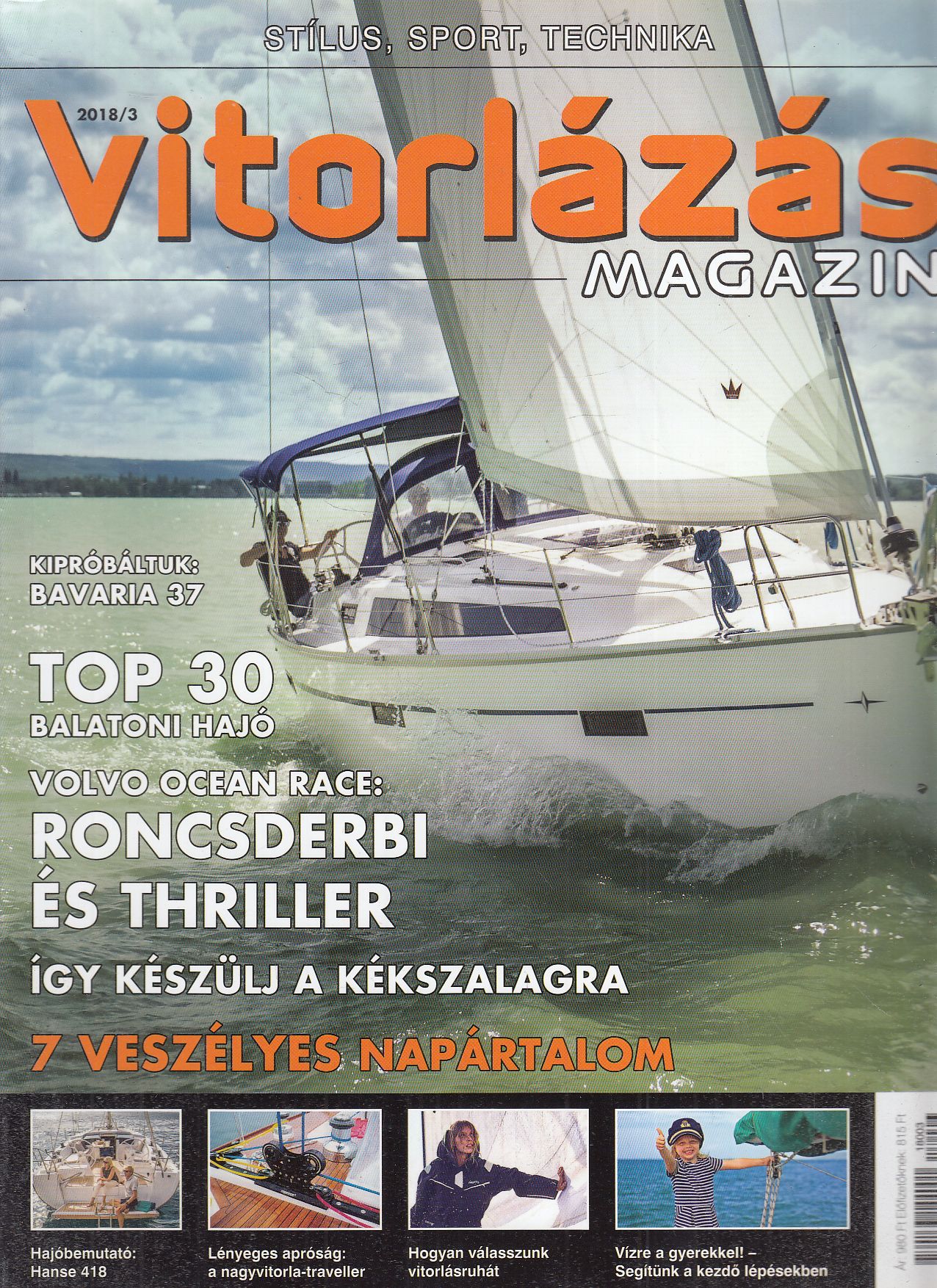 Lénárt Attila - Vitorlázás Magazin 2018/3. Lénárt Attila - Vitorlázás Magazin 2018/3., Budapest 2018 antikvár könyv