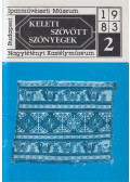 Varga István - Keleti szövött szőnyegek 1983/2.