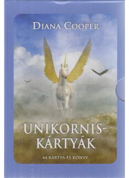 Diana Cooper - Unikorniskártyák Diana Cooper - Unikorniskártyák, Prága 2010 antikvár könyv