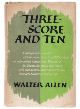 Walter Allen - Threescore and Ten (dedikált) Walter Allen - Threescore and Ten (dedikált), New York 1959 antikvár könyv