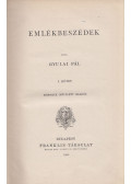 Gyulai Pál - Emlékbeszédek I.