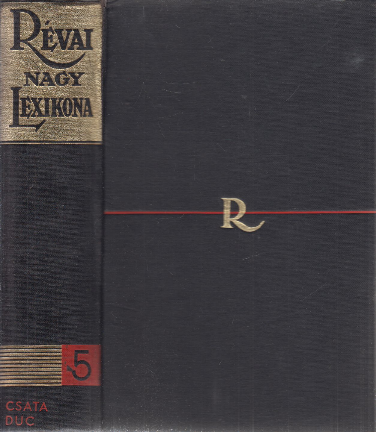  - Révai Nagy Lexikona V. kötet
