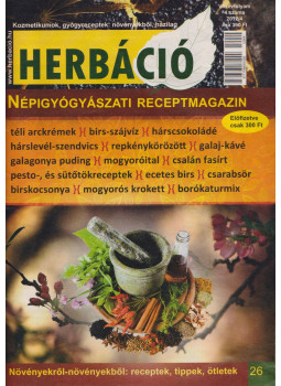 Nagy Z. Róbert - Herbáció - népigyógyászati receptmagazin (26. füzet) Nagy Z. Róbert - Herbáció - népigyógyászati receptmagazin (26. füzet), Gyula 2013 antikvár könyv
