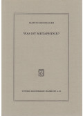 Martin Heidegger - Was ist Metaphysik?