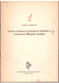 Takács Miklós - Útmutató a ehlyismereti gyűjtemények kezeléséhez és a helyismereti bibliográfiai munkához