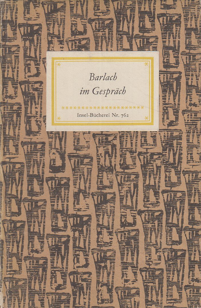 Ernst Barlach,Friedrich Schult - Barlach im Gespräch
