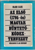 Hajdu Lajos - Az első (1795-ös) magyar büntetőkódex-tervezet
