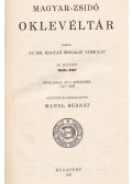Mandl Bernát - Magyar-Zsidó Oklevéltár II. kötet