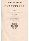 Mandl Bernát - Magyar-Zsidó Oklevéltár III. kötet