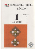 Kővágó László,Truczán Péter - 1. Numizmatikai aukció