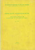 Ferenczi Imre,Hajdú Péter,Nyiri Antal - Néprajz és nyelvtudomány XV-XVI.
