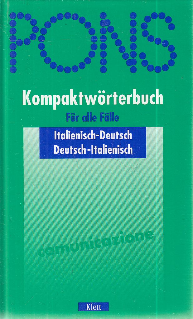 Több szerző - PONS - Italienisch-Deutsch - Deutsch-Italienisch Kompaktwörterbuch
