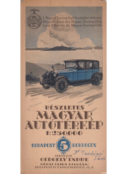 - Részletes magyar autótérkép 5. Budapest-Debrecen - Részletes magyar autótérkép 5. Budapest-Debrecen, Budapest 0 antikvár könyv