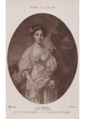  - Musée du Louvre - J. B. Greuze: La Cruche cassée (képeslap)