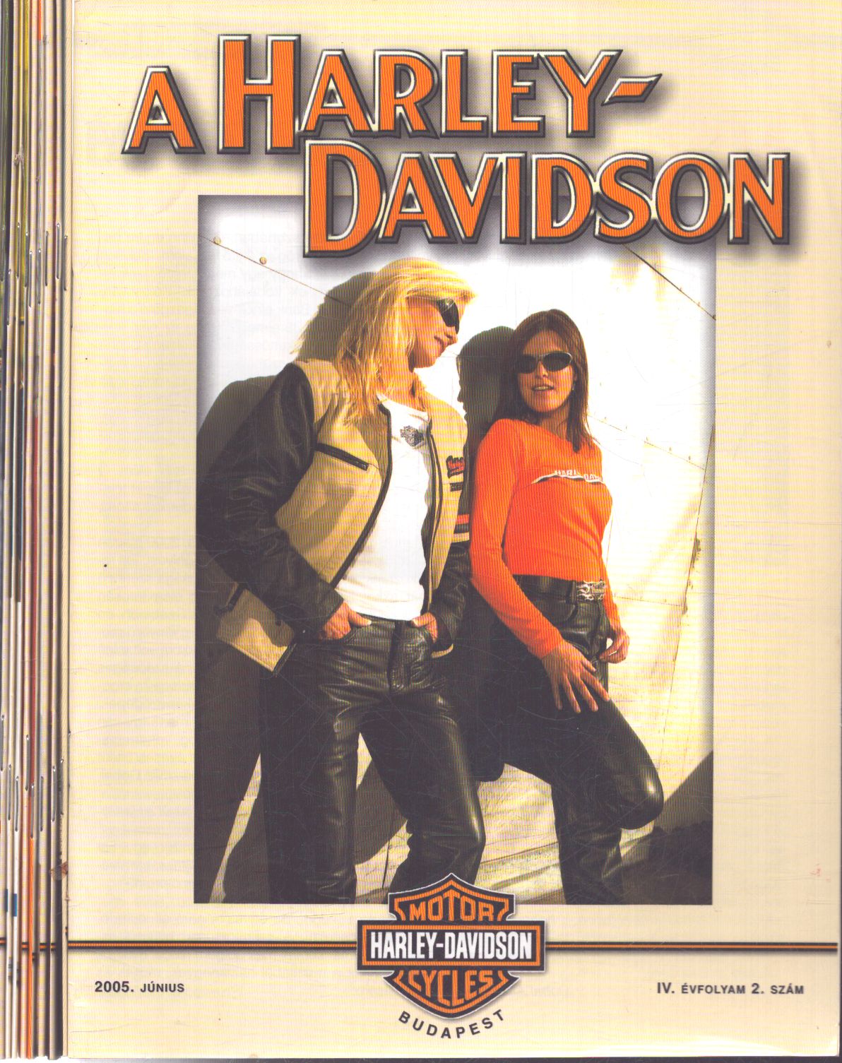 Szalontai Kriszta - 14 db A Harley-Davidson magazin