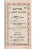 Zádori ev. János - Isten a valódi szeretet