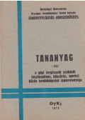 Márton Tibor (szerk.) - Tananyag I. füzet