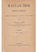 Szinnyei József - Magyar írók élete és munkái IX.