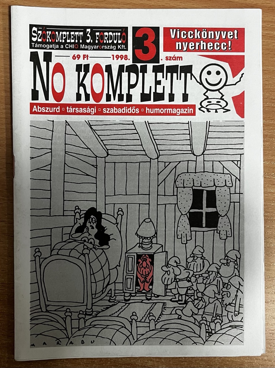 Lukács Sándor - No komplett humormagazin - 1998/3. Lukács Sándor - No komplett humormagazin - 1998/3., null 1996 antikvár könyv