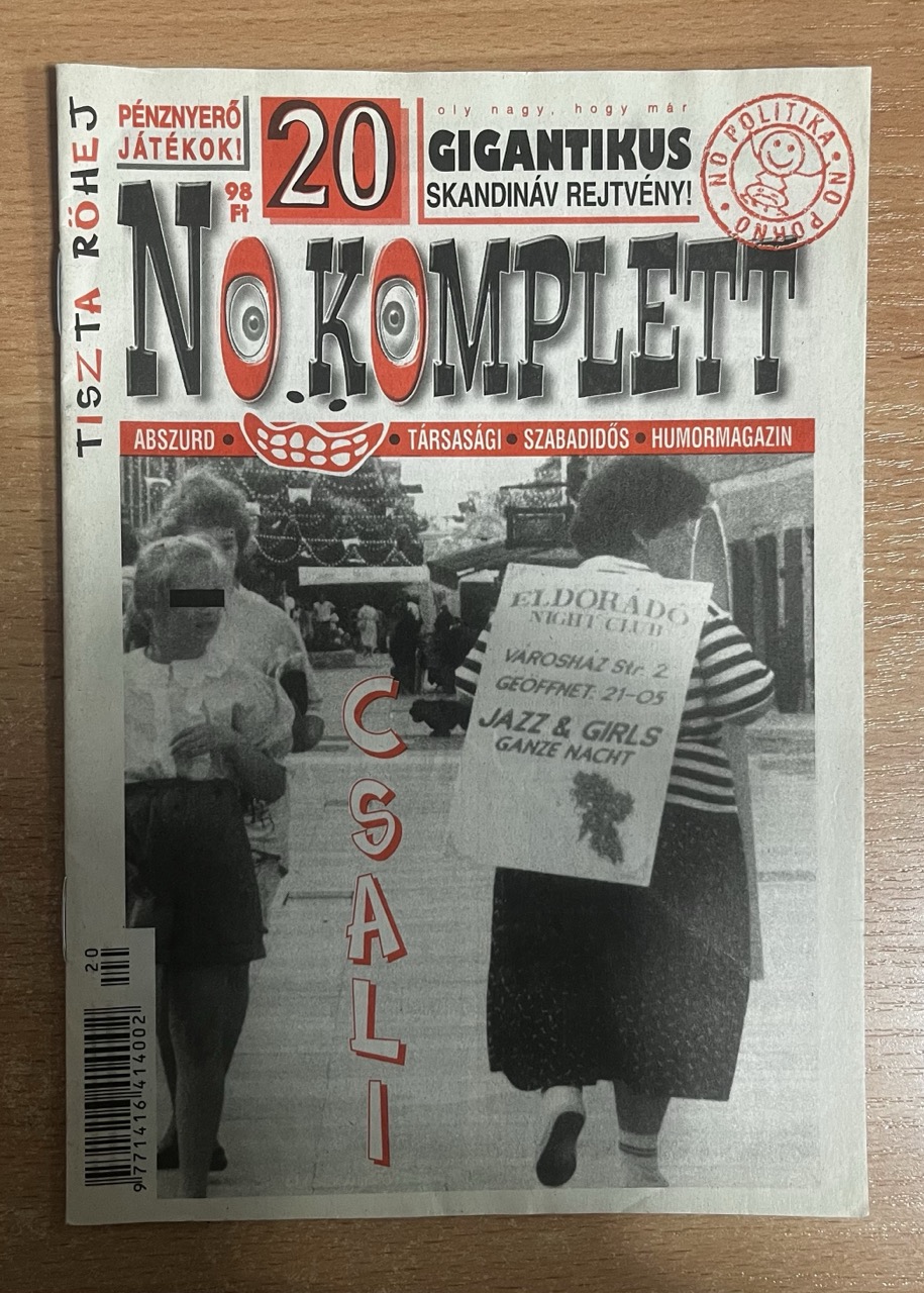 Böröcz Nándor (szerk.) - No Komplett 20. Böröcz Nándor (szerk.) - No Komplett 20., null 2000 antikvár könyv