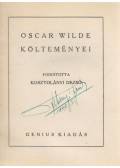 Wilde Oszkár,Oscar Wilde - Versek