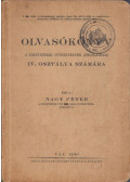 Nagy Péter - Olvasókönyv a siketnémák intézeteinek (iskoláinak) IV. osztálya számára
