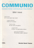 Gál Ferenc - Communio 1993. Becket Szent Tamás